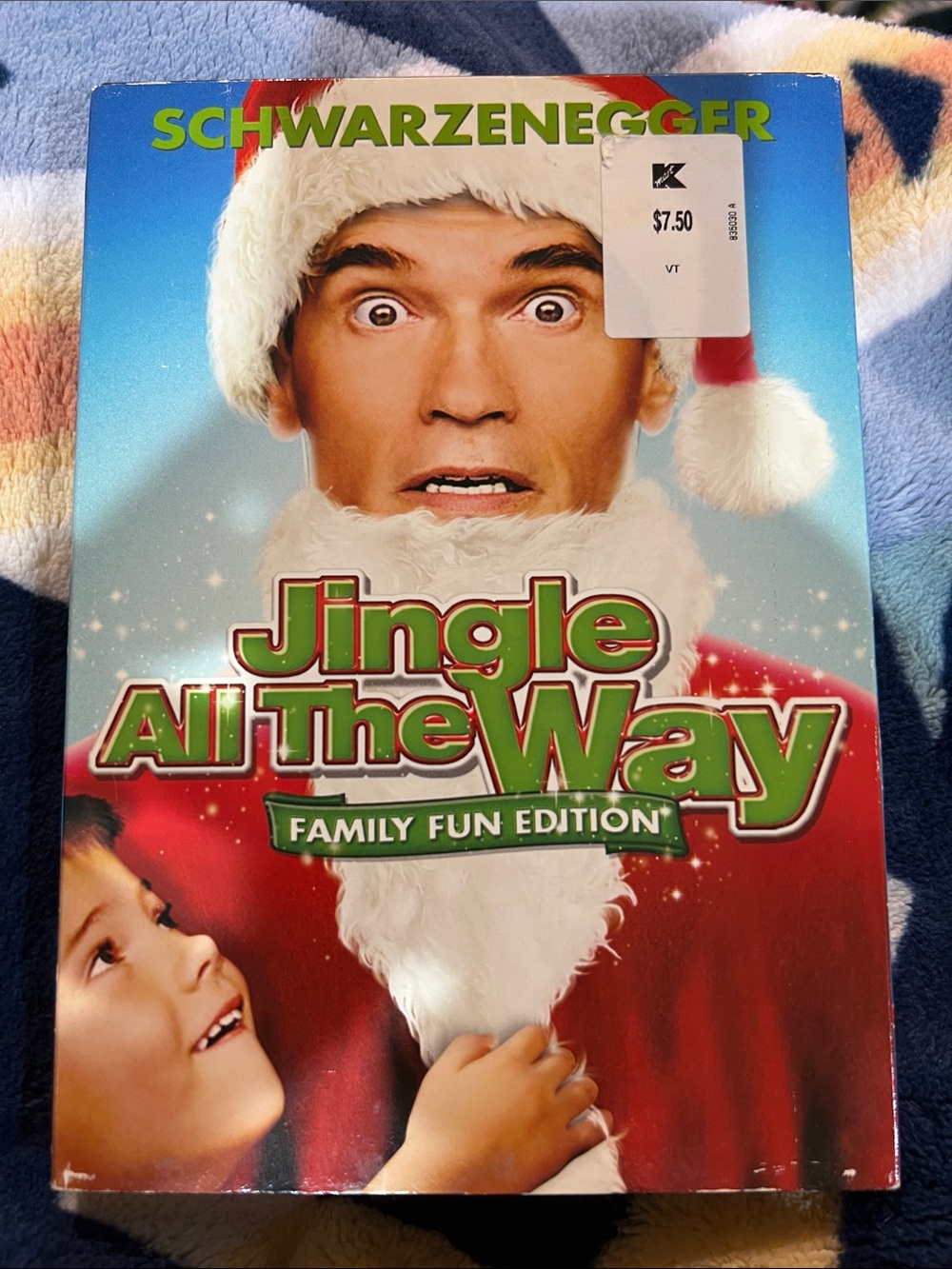 Jingle All the Way - Family Fun Edition - (DVD 2007) Arnold Schwarzenegger z30
